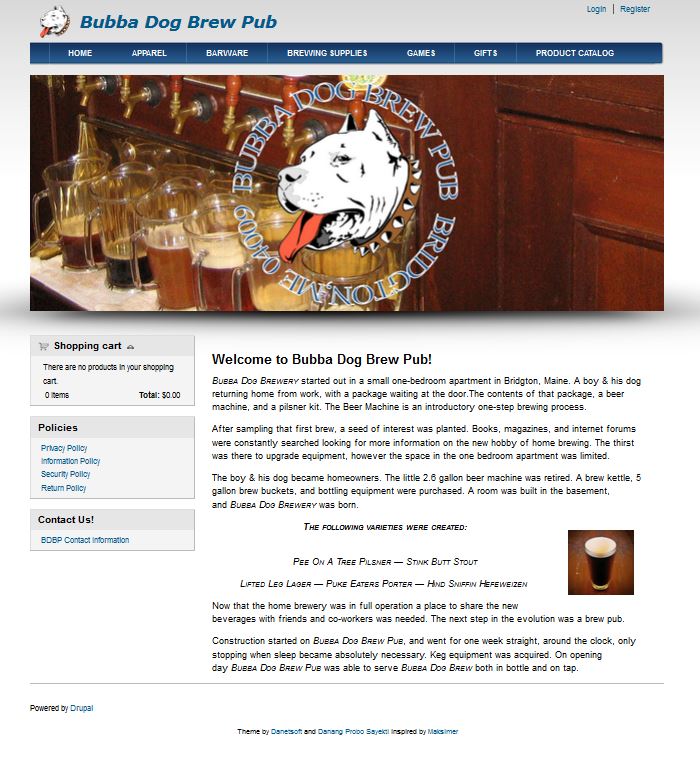 Bubba Dog Brew Pub